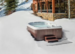 hot tub use winter