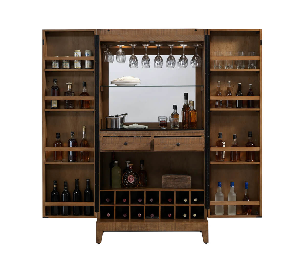 American Heritage Braxton Wine Cabinet 03.jpg