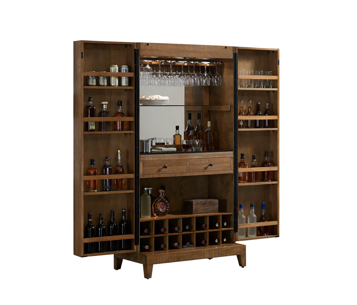 American Heritage Braxton Wine Cabinet 05.jpg