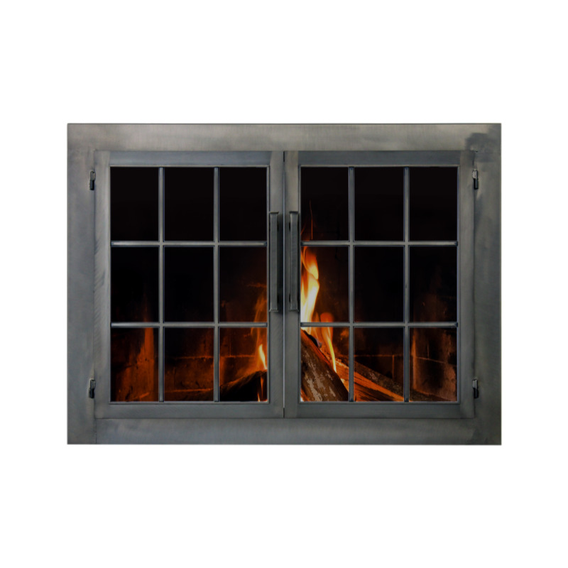 Stoll Industrial Collection Industrial Fireplace Door.jpg